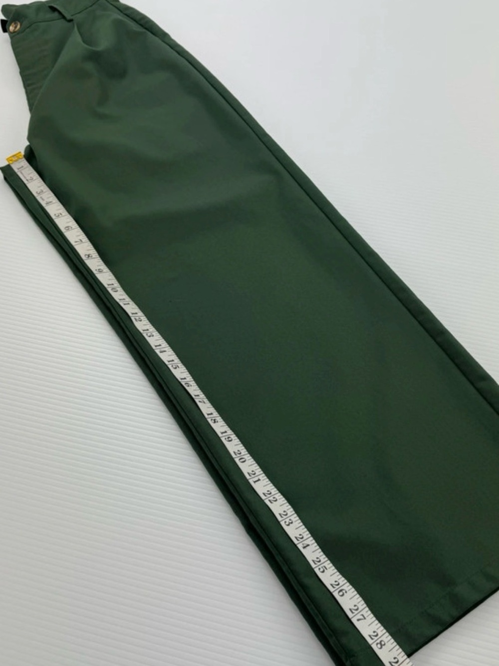 Cider Forest Green High Waisted Wide Leg Trousers • Size Small - Picture 9 of 9